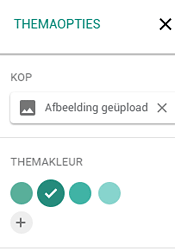 enquete maken kop opties